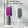 SOHAIL LLC Self Cleaning Hair Brush For Women Massage Scalp