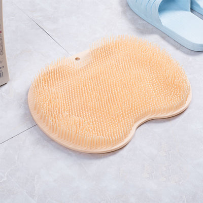 SOHAIL LLC Massage Bath Brush Bathroom Non-slip Bath Mat Back Massage Brush