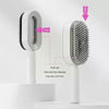 SOHAIL LLC Self Cleaning Hair Brush For Women Massage Scalp