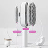 SOHAIL LLC Self Cleaning Hair Brush For Women Massage Scalp