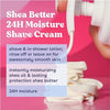 SOHAIL LLC eos Shea Better Shaving Cream- Pomegranate Raspberry, Women's Shave Cream, Skin Care,7 fl oz