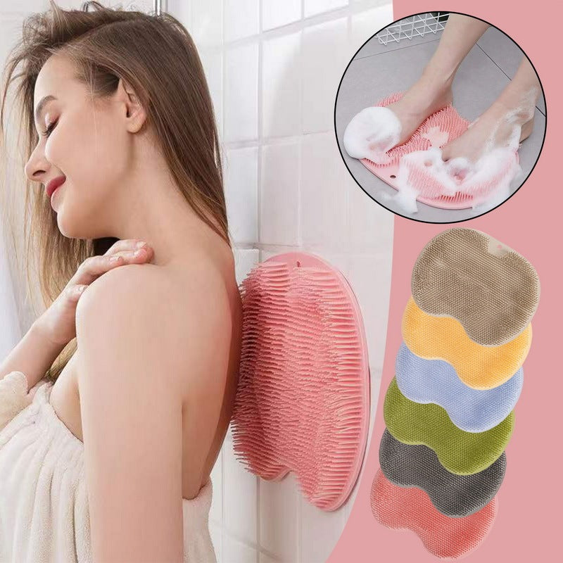 SOHAIL LLC Massage Bath Brush Bathroom Non-slip Bath Mat Back Massage Brush